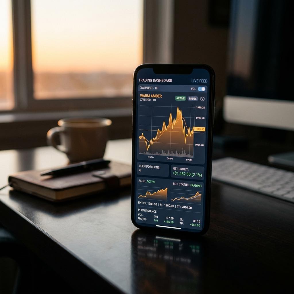 Skanzyro Upleniq plattformsöversikt på smartphone med liveorder